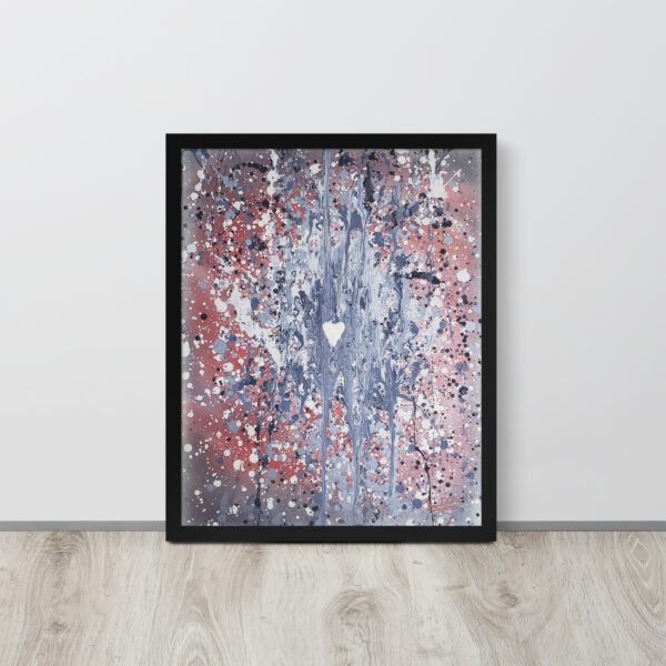 LOVE IN CHAOS - 16"x20" FRAMED POSTER