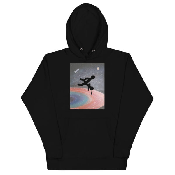 HEELS OVER HEAD UNISEX HOODIE