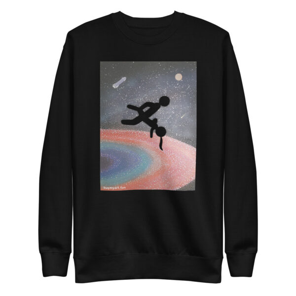 HEELS OVER HEAD UNISEX SWEATSHIRT