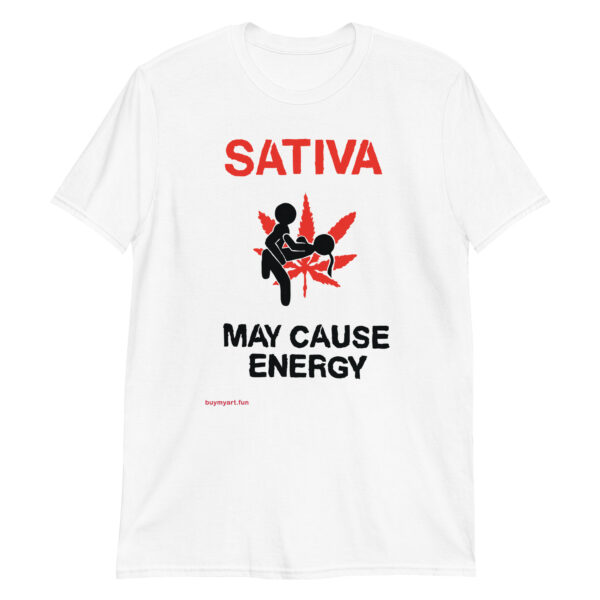 SATIVA ENERGY RW - REGULAR T-SHIRT 4.5 oz