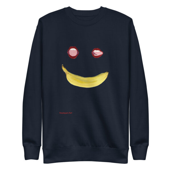 BANANA SMILE - UNISEX SWEATSHIRT