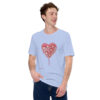 MY BLEEDING HEART - SLIM T-SHIRT 4.2 oz - Image 4