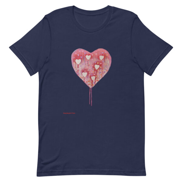 MY BLEEDING HEART - SLIM T-SHIRT 4.2 oz