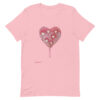 MY BLEEDING HEART - SLIM T-SHIRT 4.2 oz - Image 2