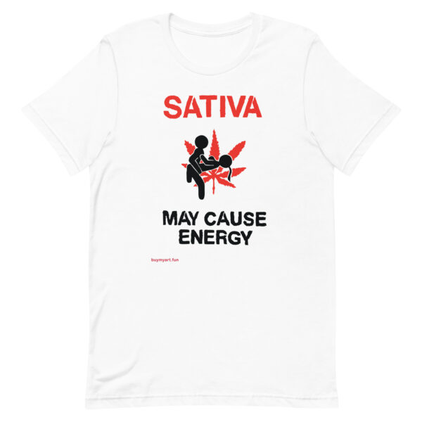 SATIVA ENERGY RW - SLIM T-SHIRT 4.2 oz