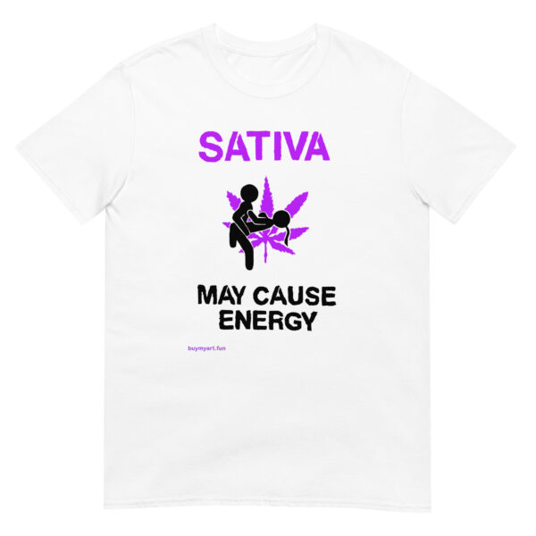 SATIVA ENERGY PW - REGULAR T-SHIRT 4.5 oz