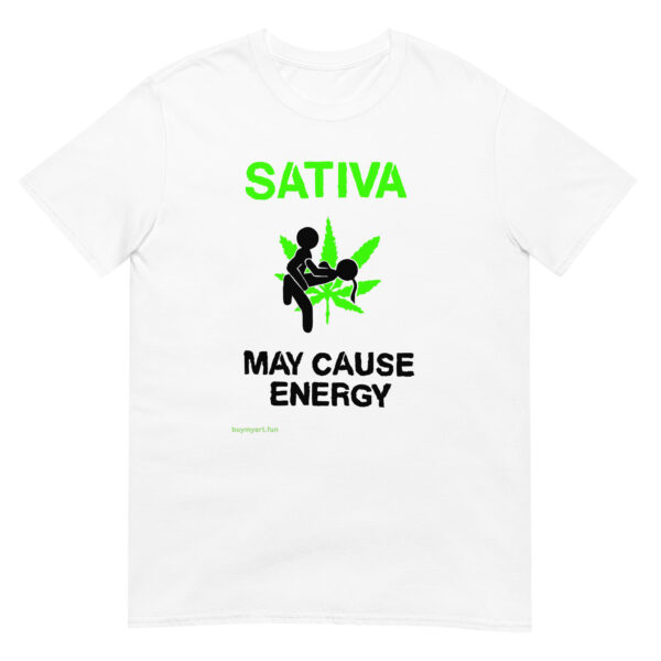 SATIVA ENERGY GW - REGULAR T-SHIRT 4.5 oz