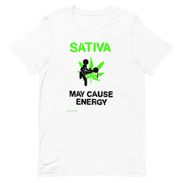 SATIVA ENERGY GW - SLIM T-SHIRT 4.2 oz