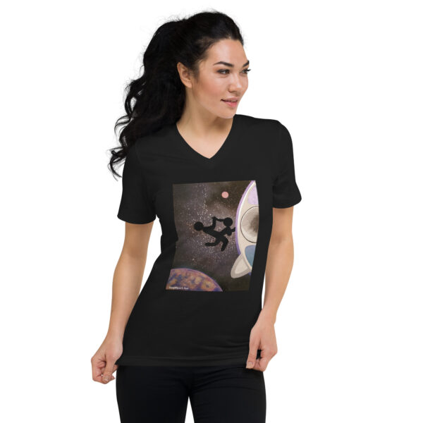 BOOST HER ROCKET- UNISEX V-NECK