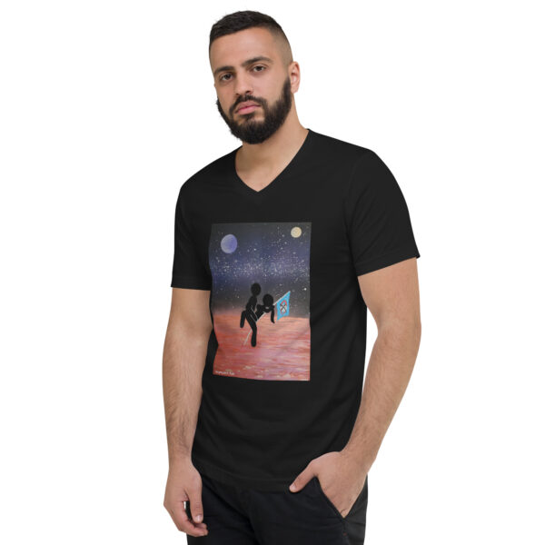 MUSK ON MARS - UNISEX V-NECK